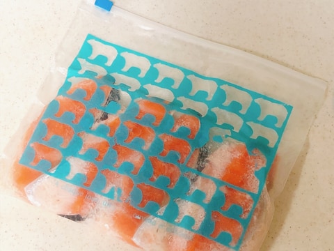 鮭の塩麹漬♪冷凍保存